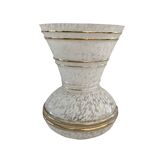 Art Deco Speckled Glass Vase – 1950s