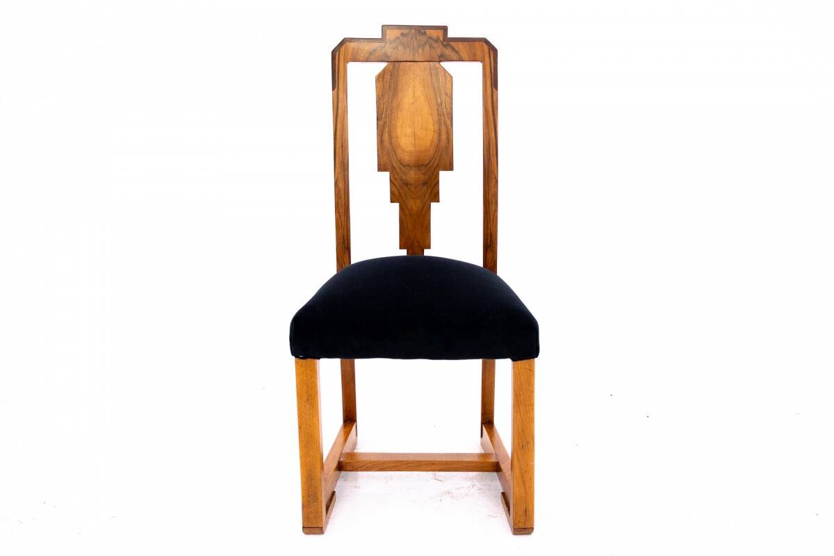 Dressing table with chair in Art Deco style, Poland, mid-20th century.