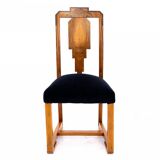 Coiffeuse avec chaise de style Art Déco, Pologne, milieu du XXe siècle.