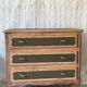 Oak chest of drawers