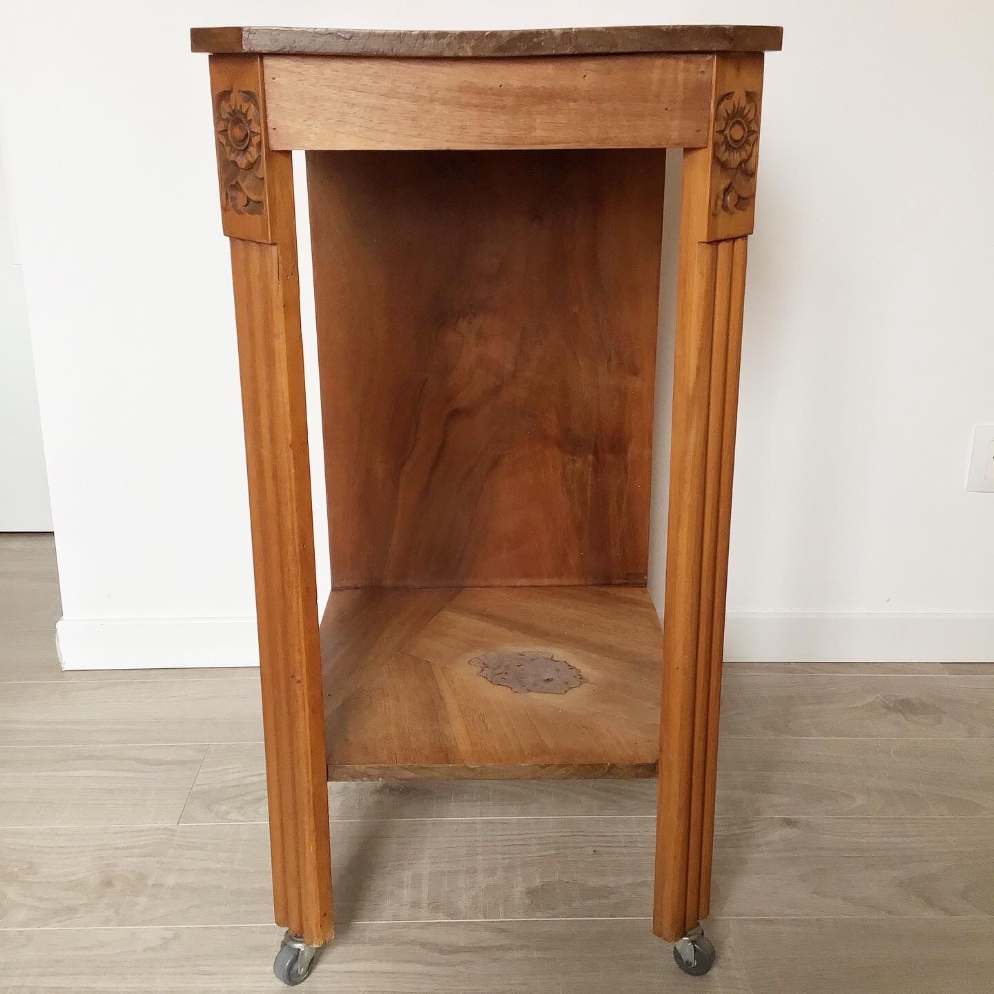 40s furniture on vintage wheels