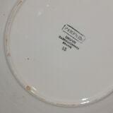 5 Digoin Sarreguemines vintage plates - pampres service