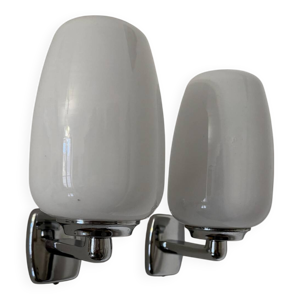 Appliques chrome et opaline