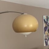 Arc floor lamp. 1970. Italy. Marble base.