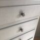 Vintage chest of drawers in painted wood