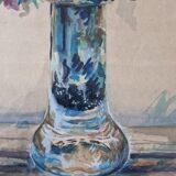 François Charles Schenckbecher (1887-1946) - Watercolor on paper - Flowers