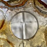 Vintage glass pendant light