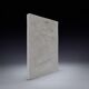 Plaster bas-relief of an acanthus leaf.