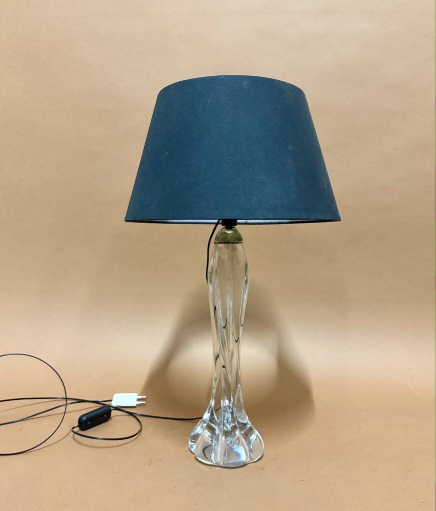 Art Deco crystal lamp
