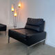Leather Sofa and Armchair design Hans Peter Piehl for Wilkhahn 60s
