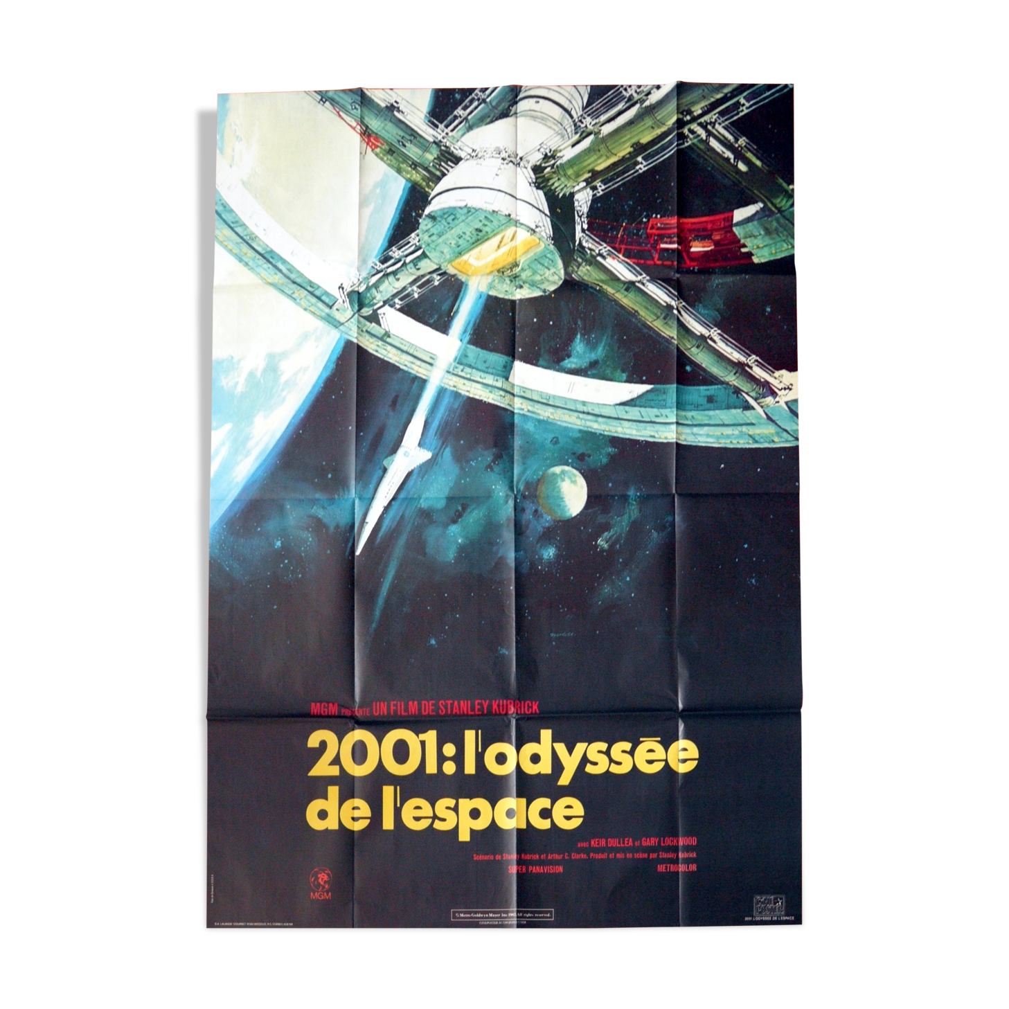 Displays movie 2001 "Space Odyssey" Stanley Kubrick