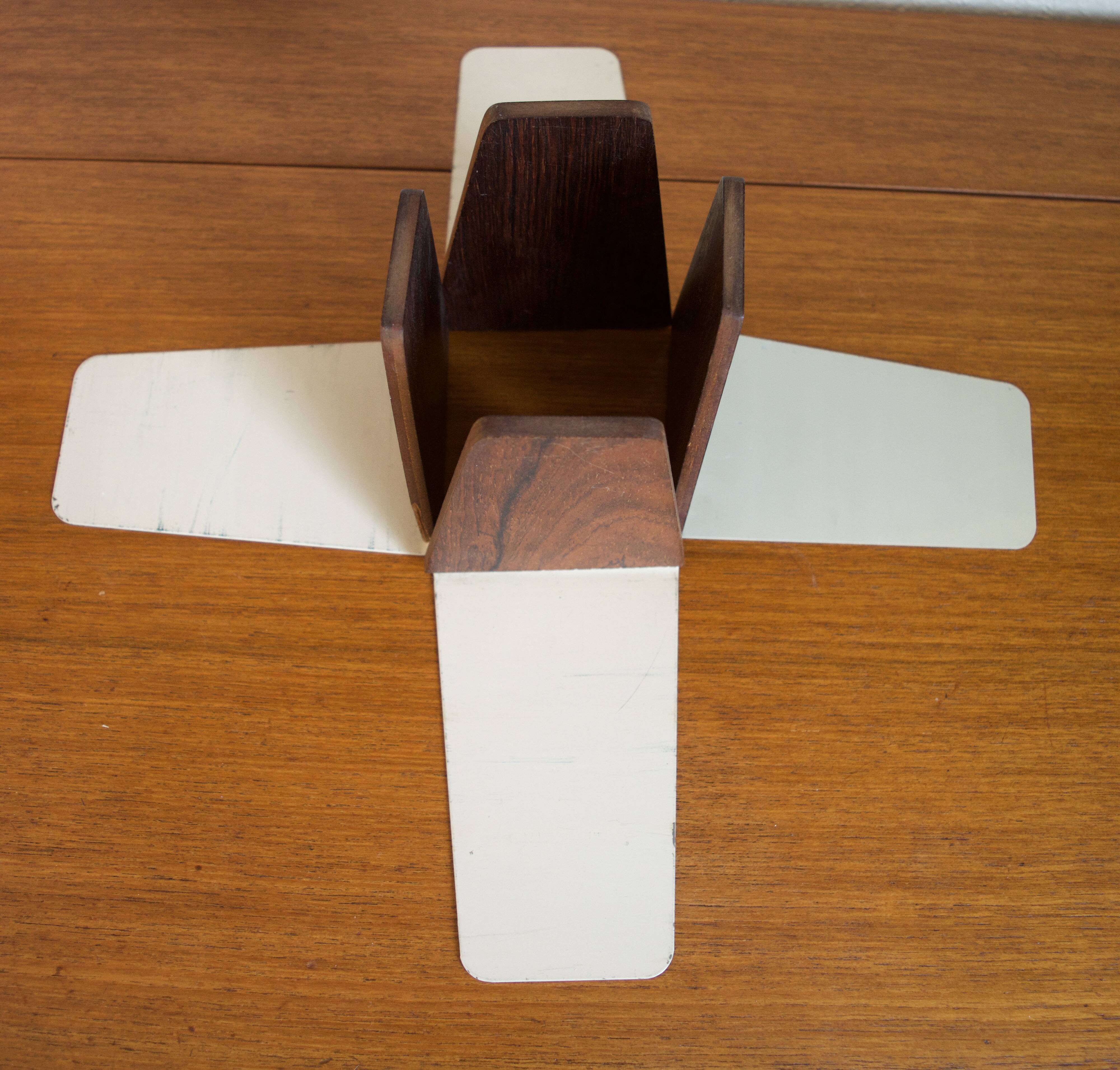 Rosewood Bookends by Kai Kristiansen for Feldballes Møbelfabrik.