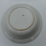 Hollow dish, round, floral decoration