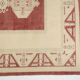 Tapis floral anatolien vintage