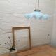Blue Opaline scalloped