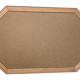 Miroir en bois d'or biseauté