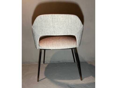 Pair of barrel chairs from the 1950s, in the style of Pierre Guariche.