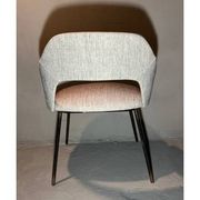 Pair of barrel chairs from the 1950s, in the style of Pierre Guariche.
