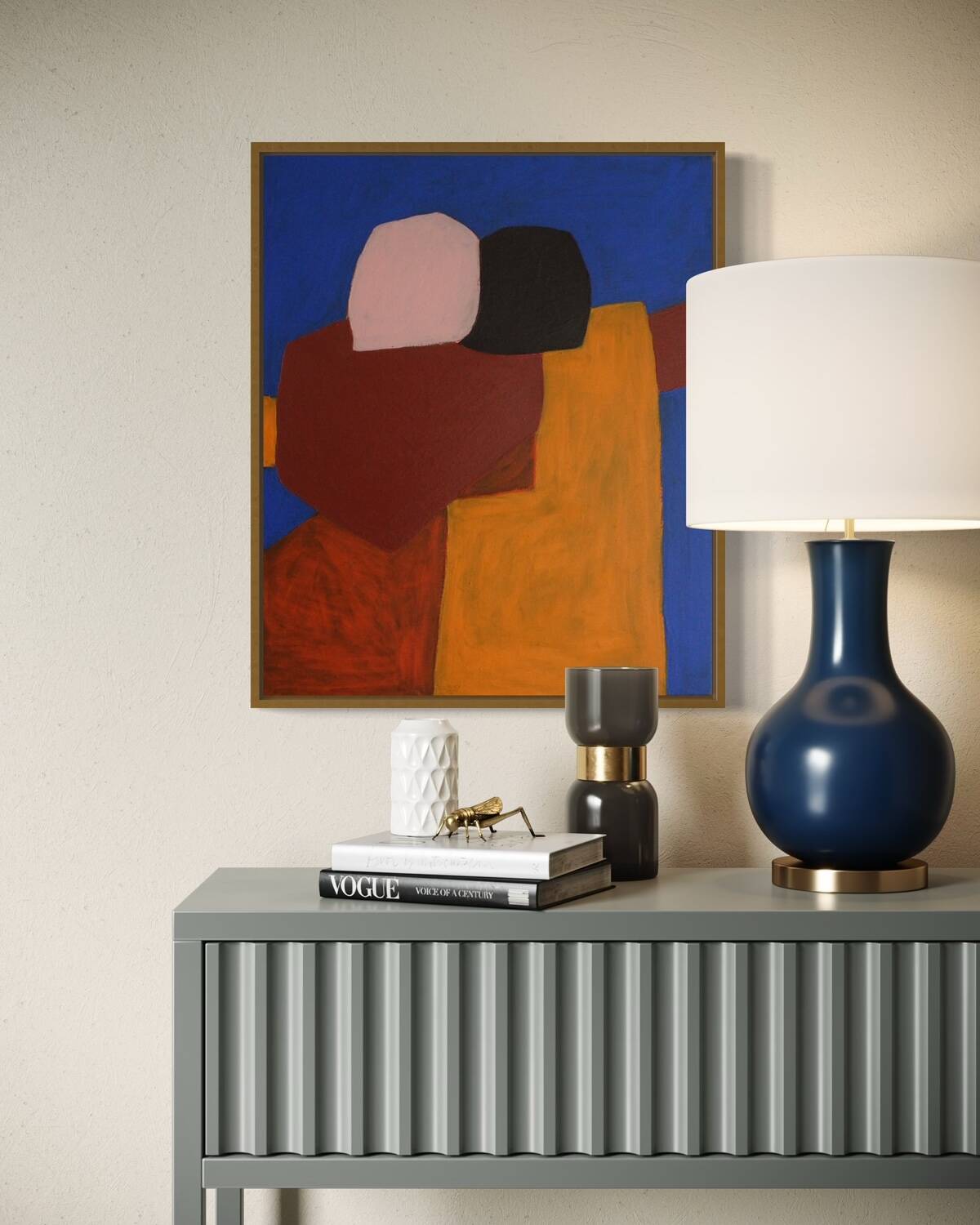 come closer contemporary painting signed
