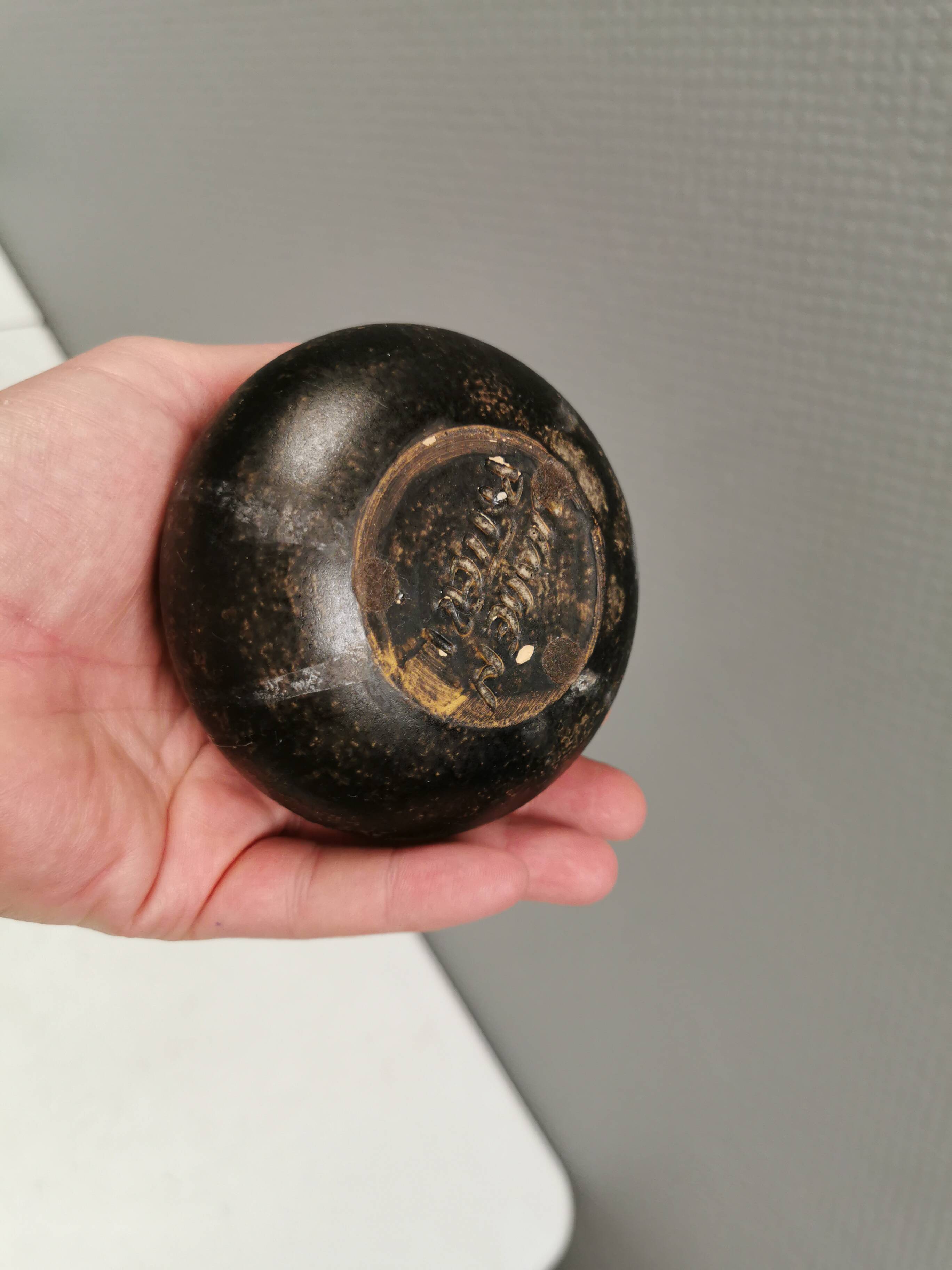 Delicious "mushroom" vase with several "holes"  Danmark 1980s