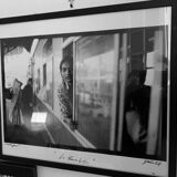 Black and white silver print photo by Marc Lafond with frame. Single print Print made by S