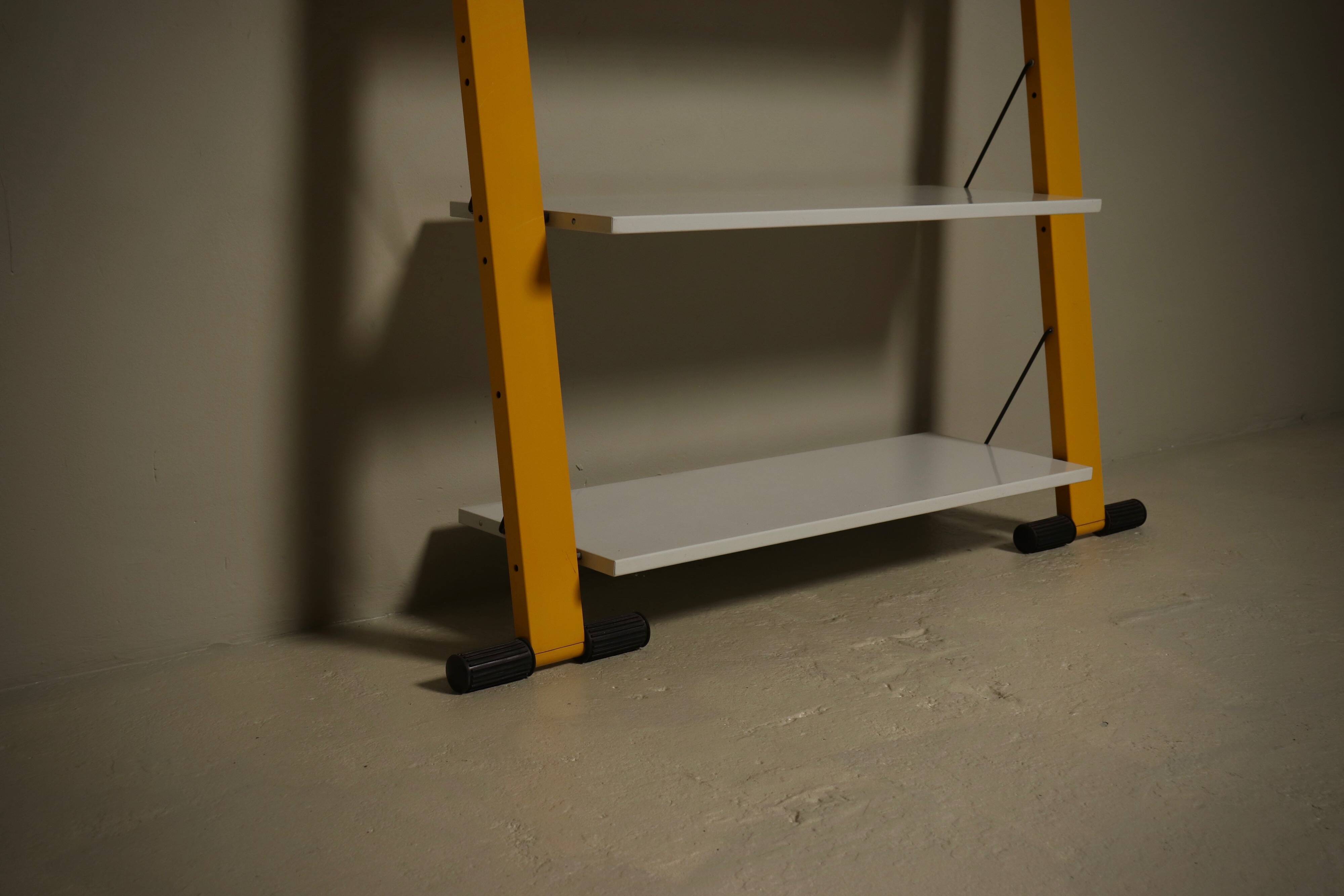 Post Modern Graffiti Wall Unit by Rodney Kinsman for Bieffeplast 1980s