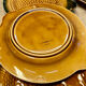 Fish service 8 plates and ceramic soup slurry Sarreguemines vintage 60