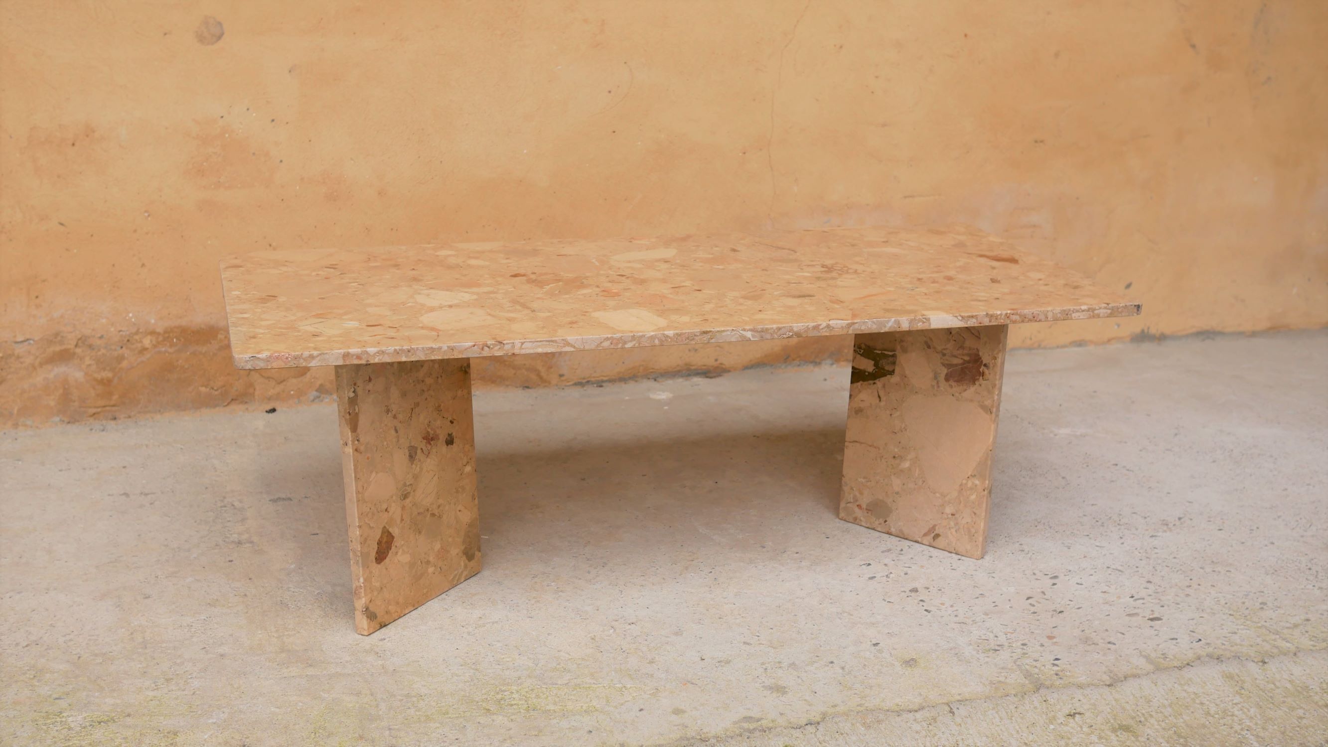 Vintage marble coffee table