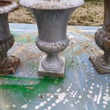 Lot de 6 Vases Médicis en Fonte de Charleville - Mézières 1900