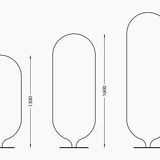 Set of 3 'Albero' Green Acoustic Panels/Space divider by Quentin de Coster