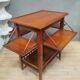 Four-tier folding tea table