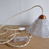 Art Deco Clichy glass pendant lamp