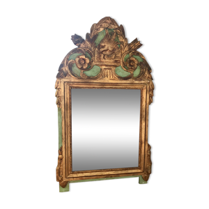 Miroir or et vert XVIIIème