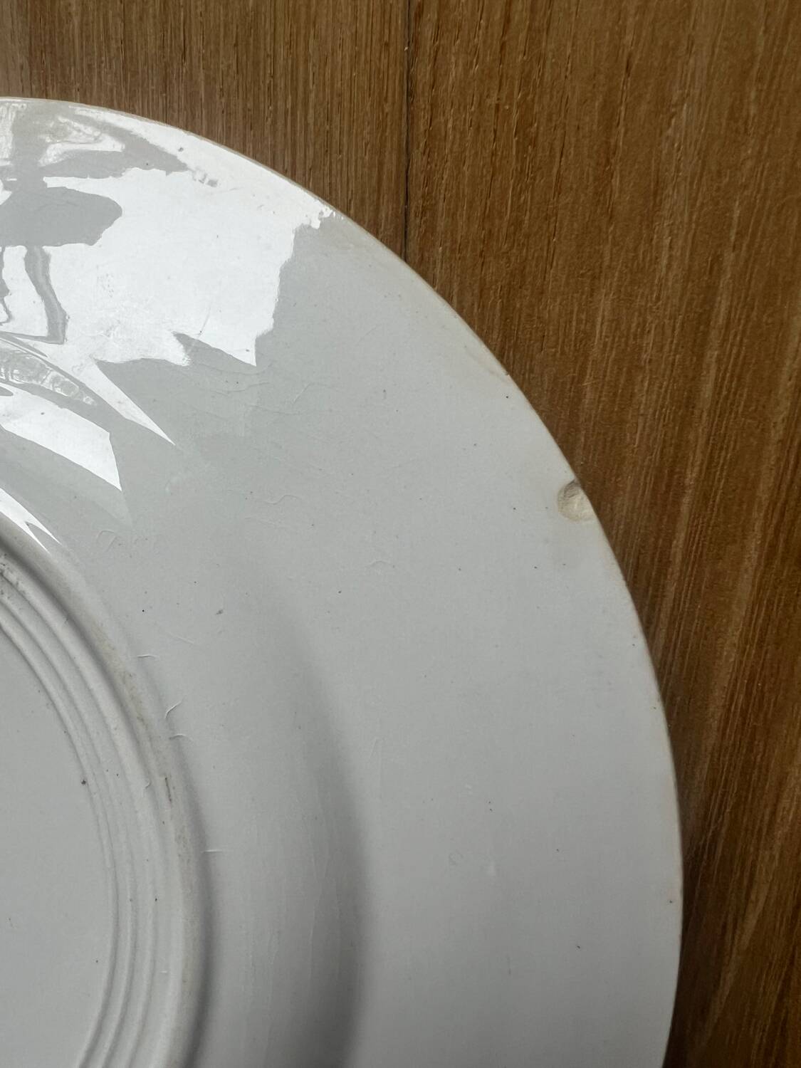 Mismatched dinner plates