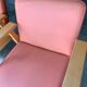 Light wood armchair