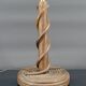 Louis Sognot rattan lamp, France circa 1950