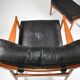 Fauteuil et repose-pieds par Ib Kofod-Larsen pour OPE, Suède