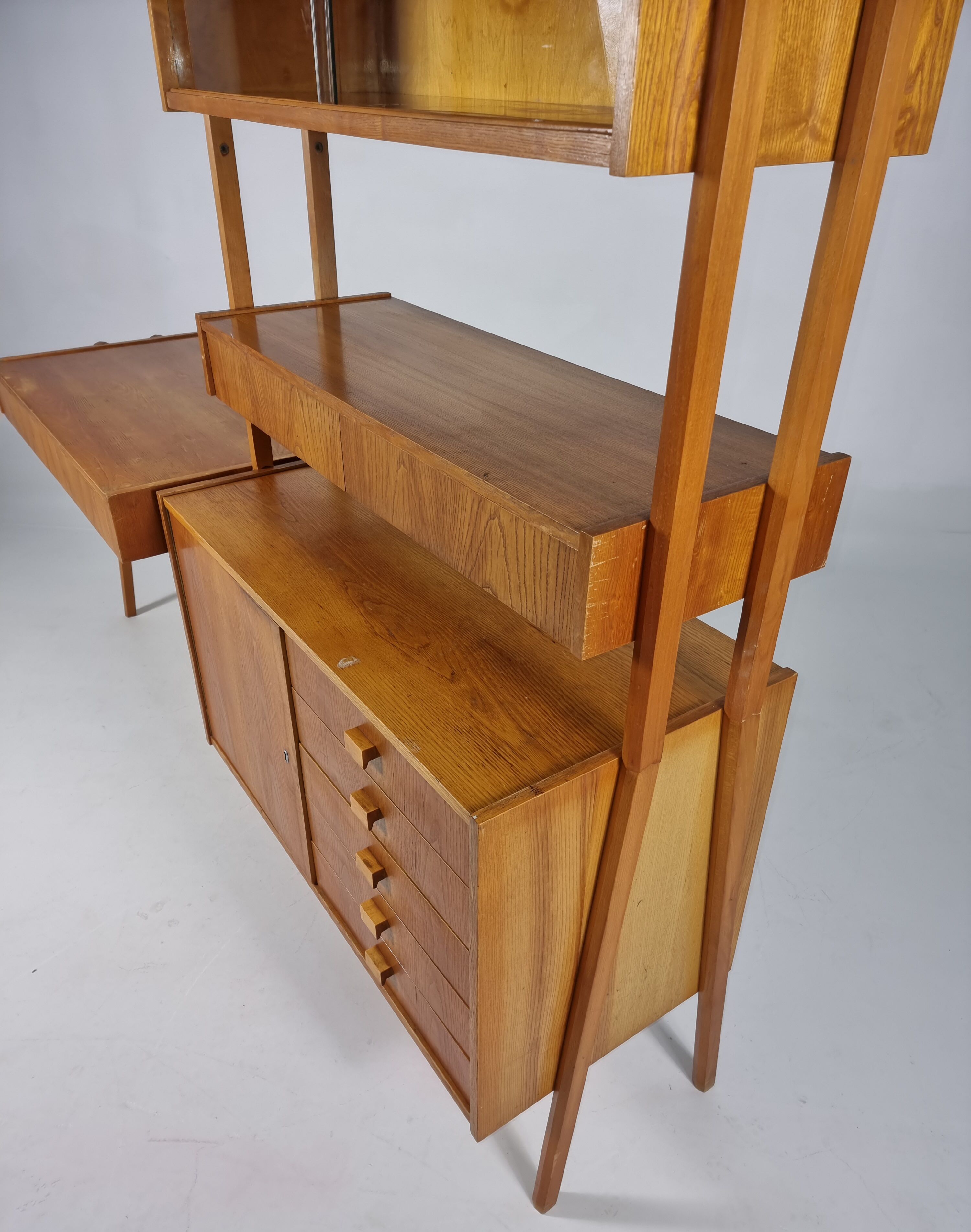 Cabinet set of Furniture by František Jirák, 1970s