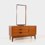 Vintage mid century modern dressing table in teak, 1960s