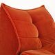 Vintage velvet armchair, 1970