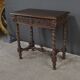 Small walnut desk, Henri II style – late 19th century