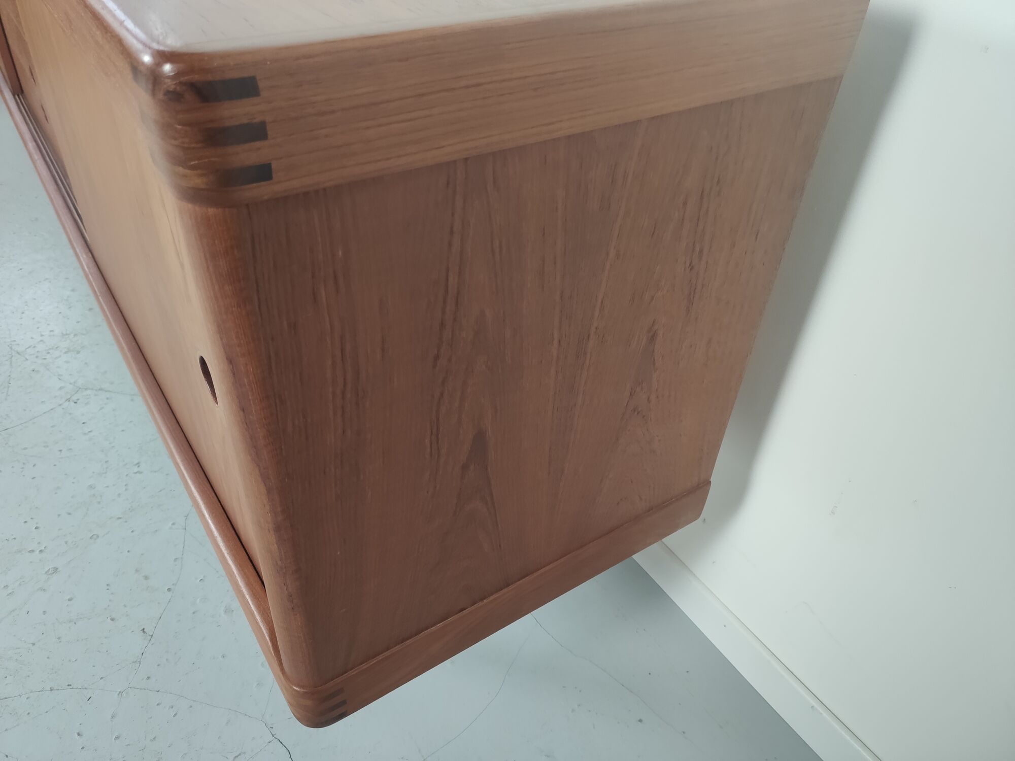 Enfilade en teck HW Klein pour Bramin made in Denmark 1960s