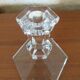 Val-saint-lambert crystal candlestick