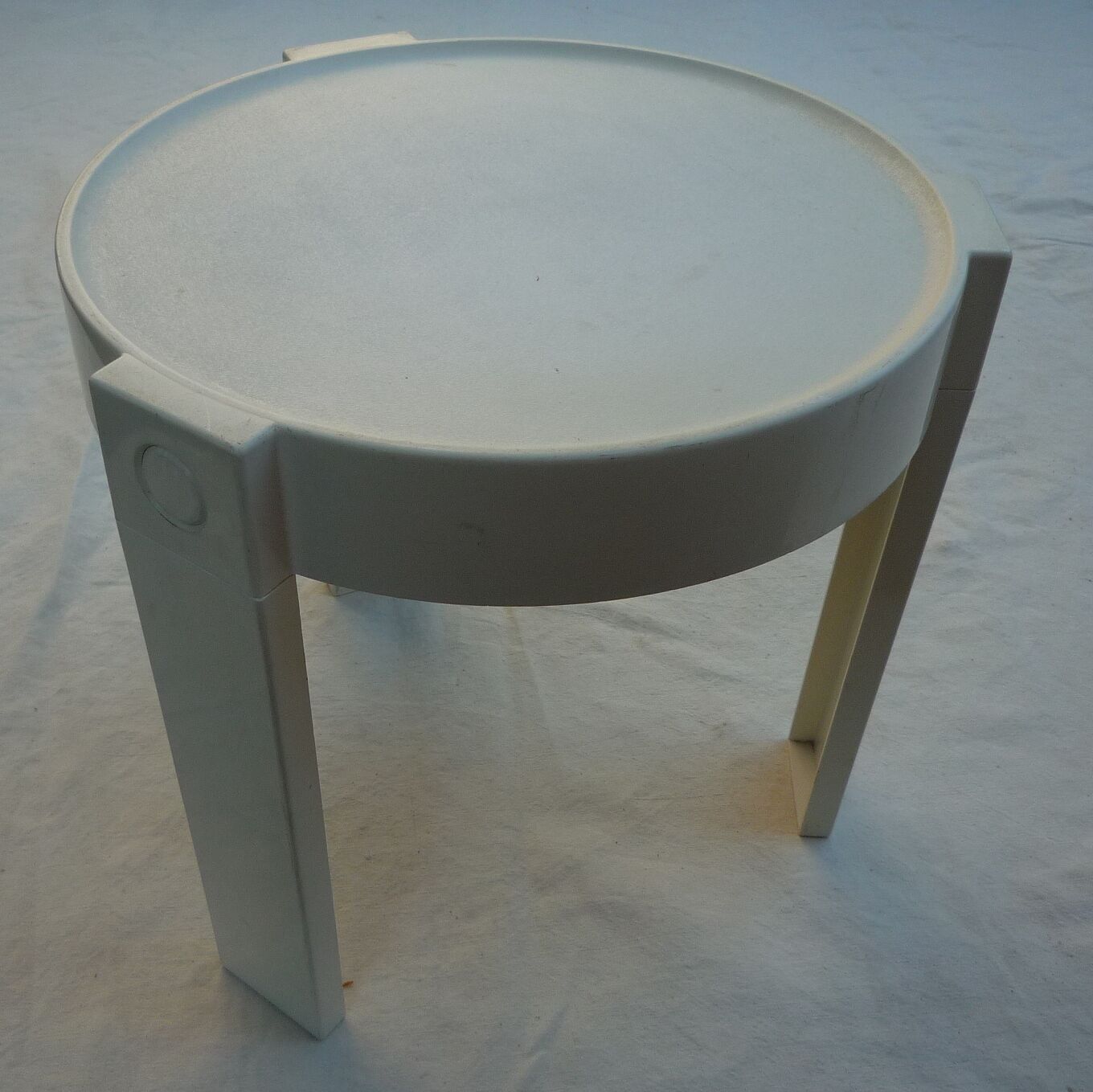 Small table extra, removable feet, vintage 70