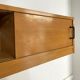 Vintage low sideboard set with matching wall unit.