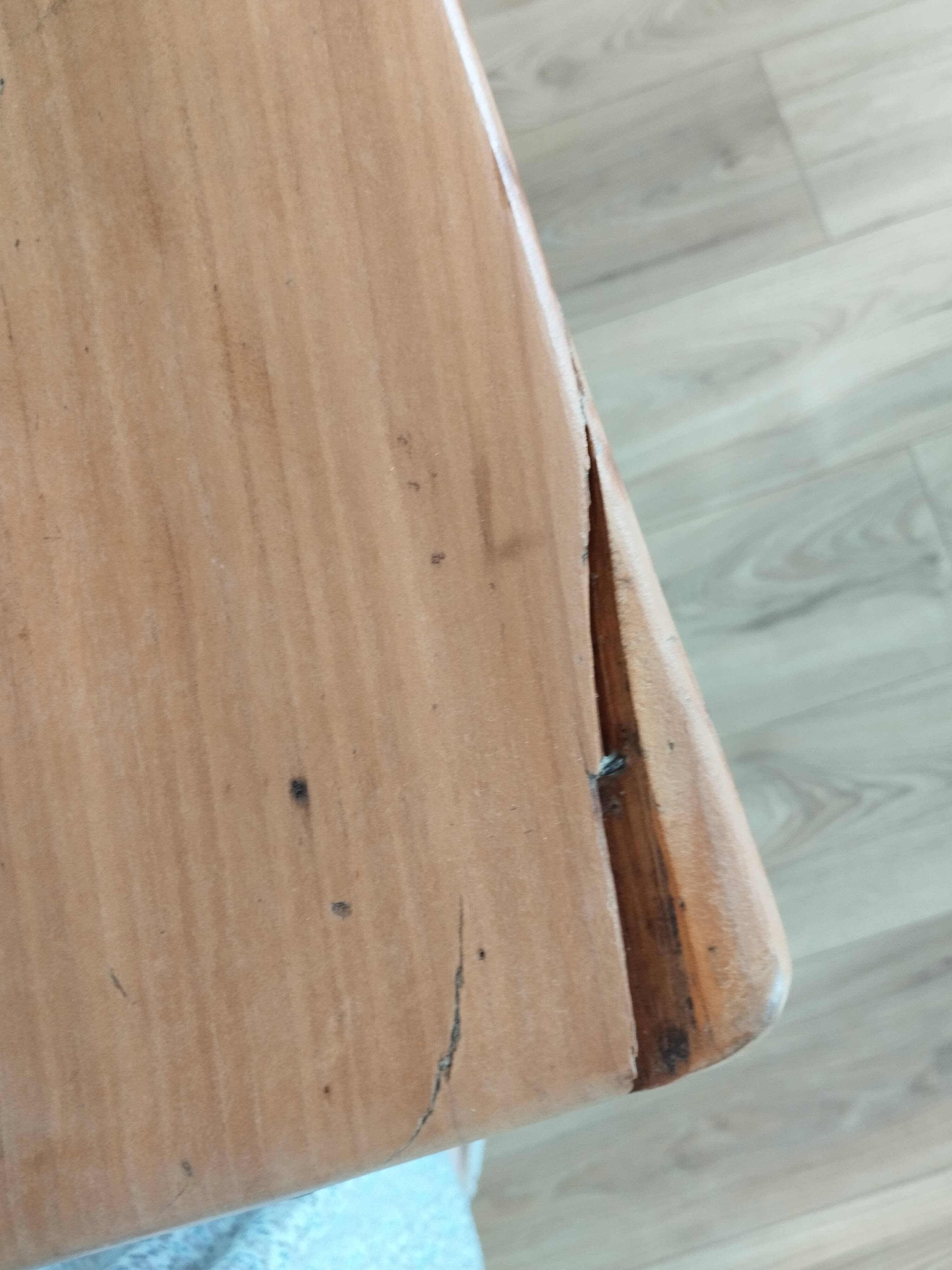 Renovated farmhouse table