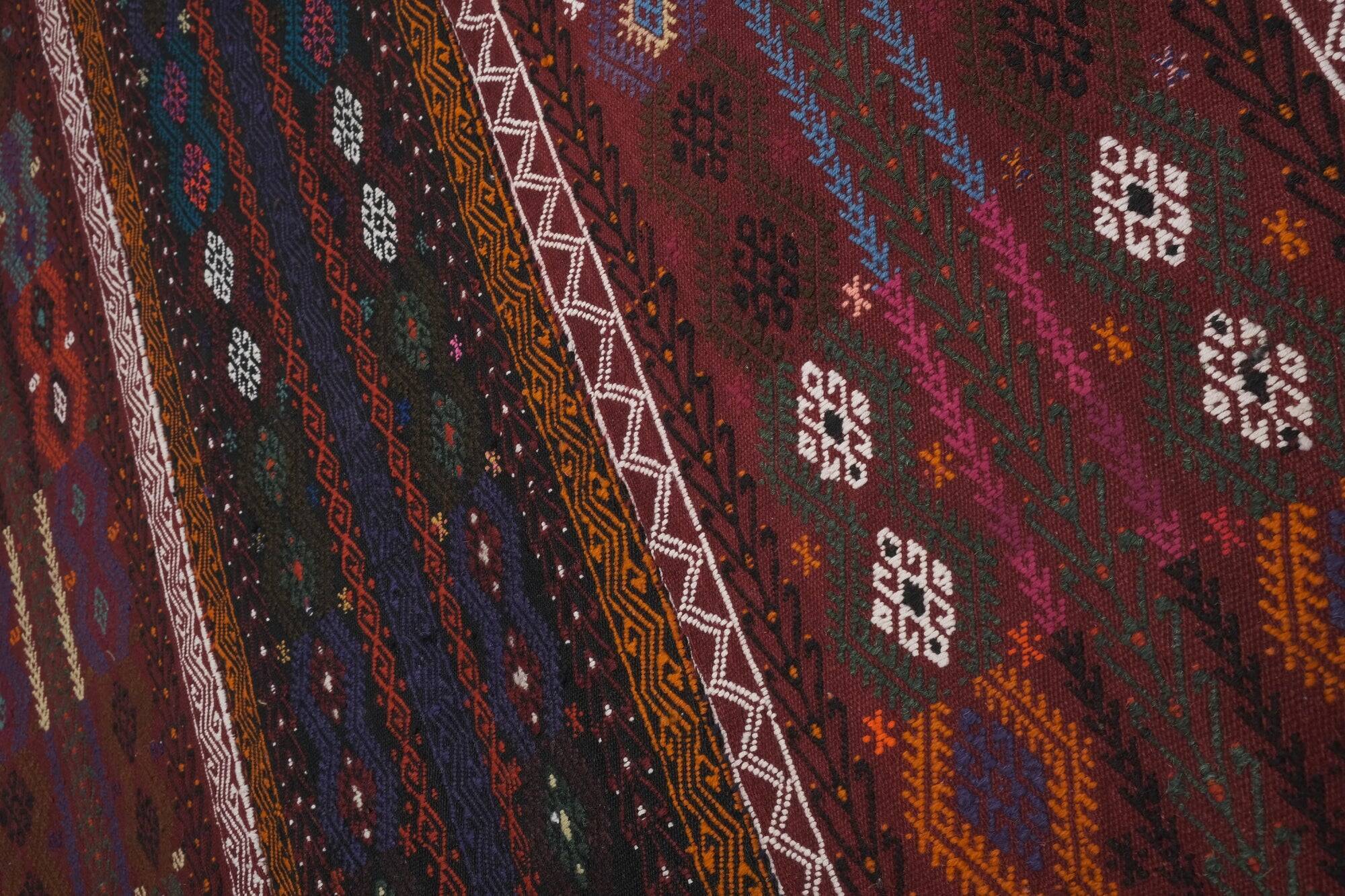 Tapis de couloir turc vintage