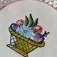 6 pierced dessert plates Portugal