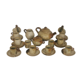 Stoneware coffee service