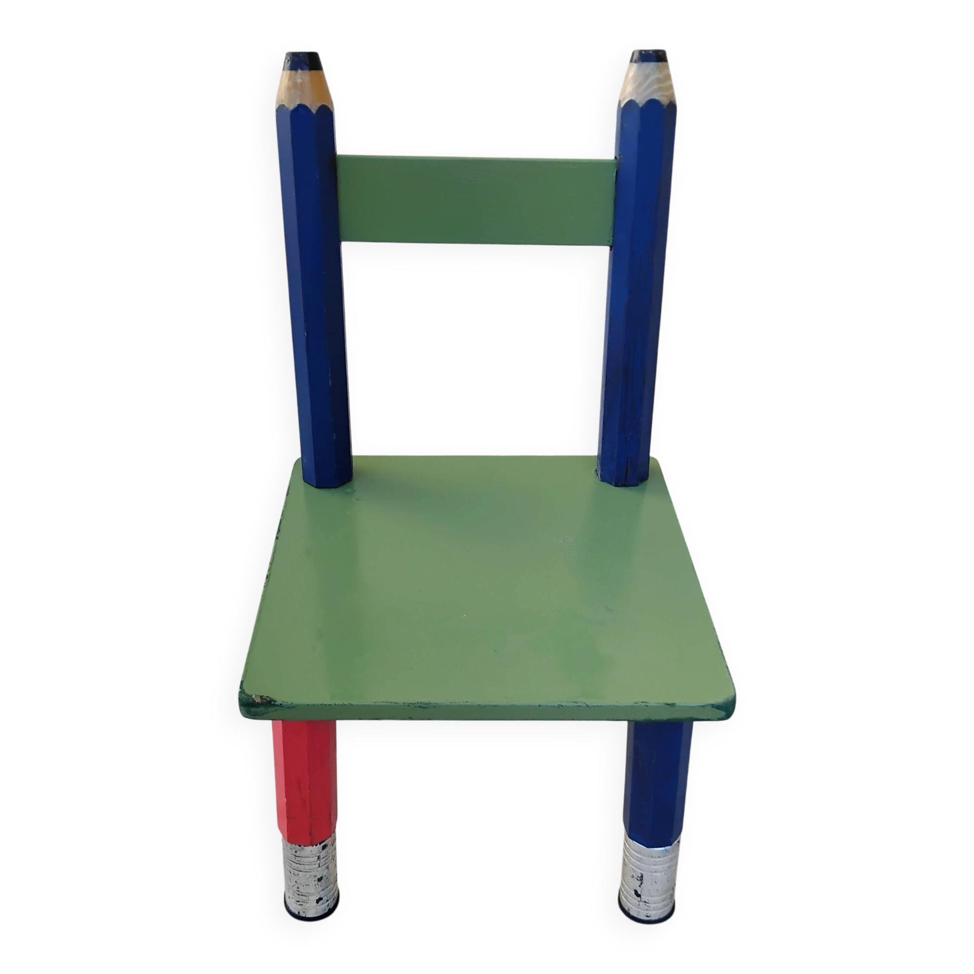 Vintage children's pencil chair pierre sala